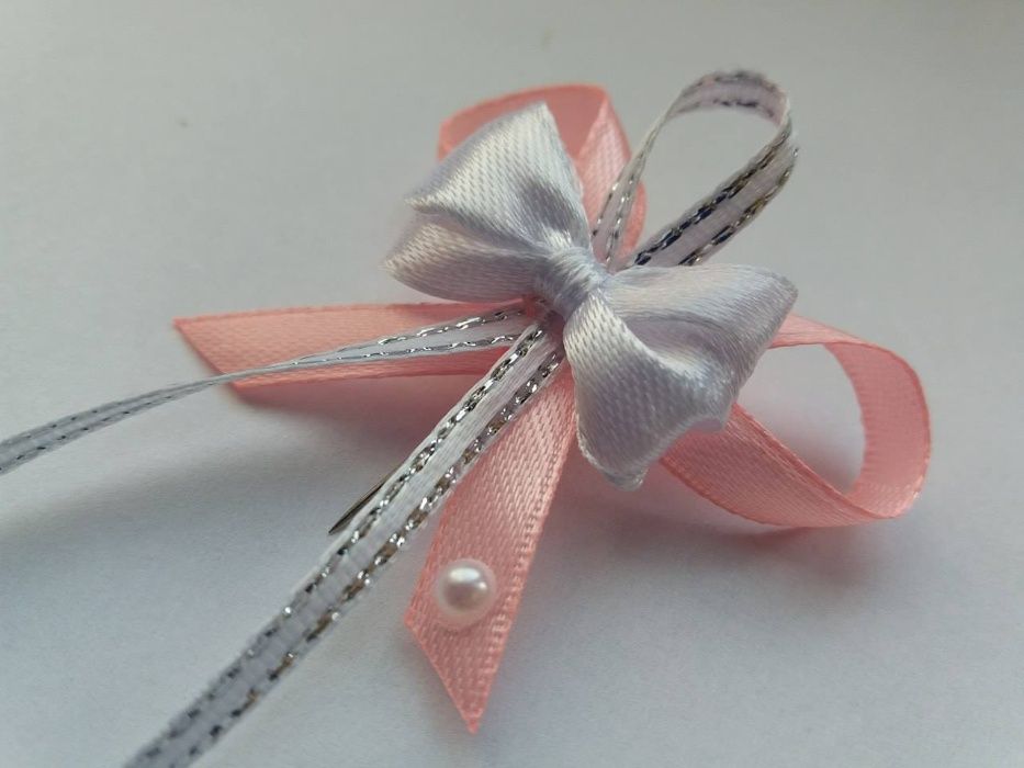 kotyliony bukieciki przypinki 3D  komplet 100 szt