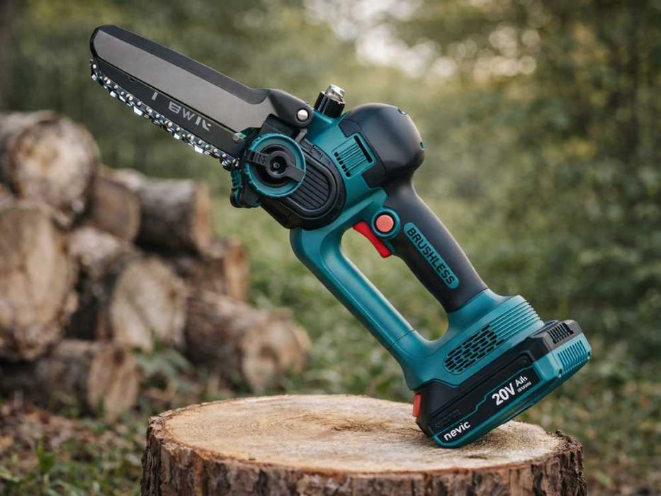 Pilarka akumulatorowa 8" Piła  Gałęziówka + 2 aku zestaw do gałęzi