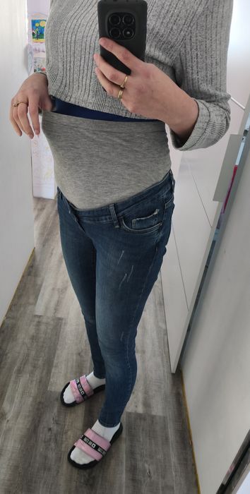 Spodnie jeansowe, ciążowe