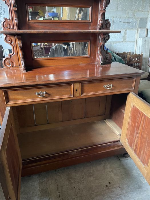 Bufet mahoniowy antyk