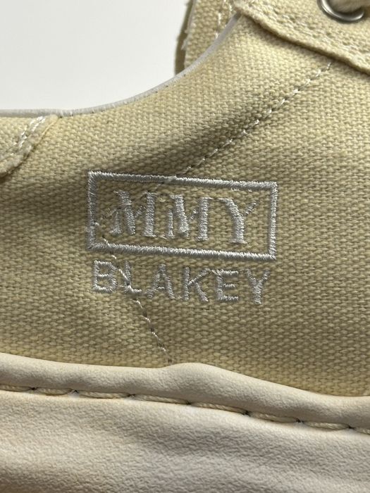 MMY Blakey Maison Mihara Yasuhiro 43 38 кеди білі кеды белые бежевые