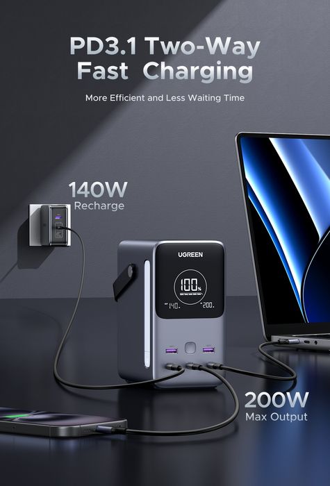 Powerbank  UGREEN Nexode 300w