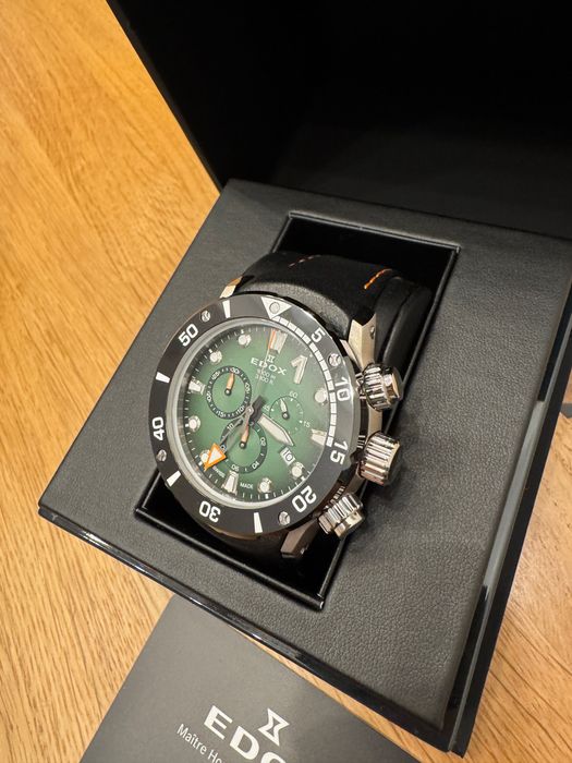 Edox CO-1 chronograph 10242-tin-vin Gdańsk Jasień • OLX.pl
