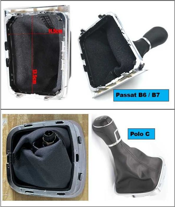 Manete moca seletor caixa de velocidades VW Golf Passat Polo Jetta etc
