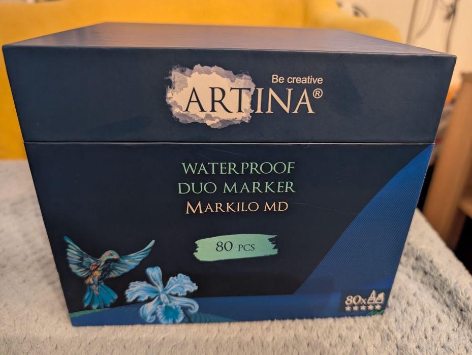 Markery alkoholowe Artina 80 sztuk