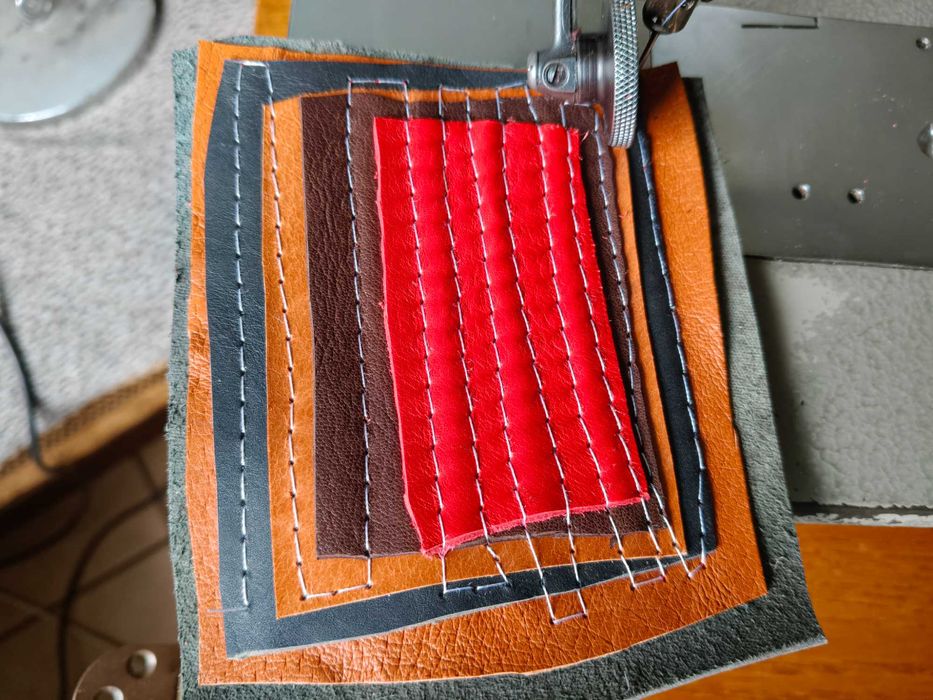 Maszyna do szycia PFAFF 141 kaletnicza , skóra skaj rymarska