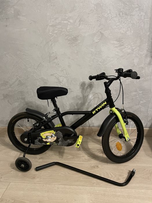 Rower dzieciecy Btwin Dark Hero 16 cali
