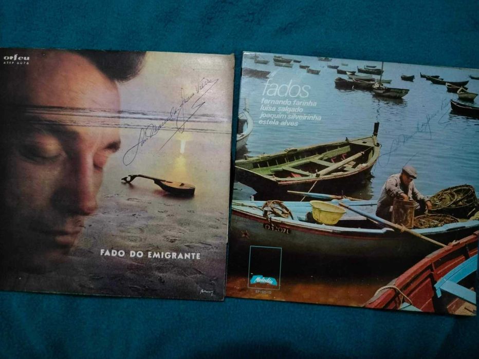 Discos de vinil antigos