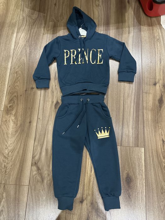 Nowy dres komplet dla chłopca 3/4 104 Bambam Prince