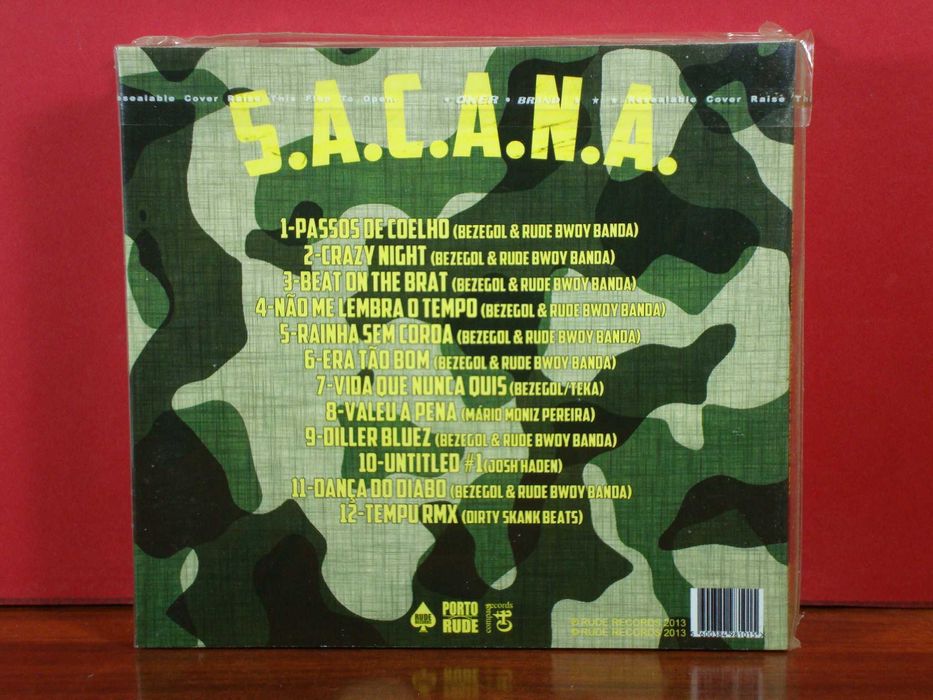Bezegol & Rude Bwoy Banda - SACANA / CD / Novo - Selado / Hip Hop Tuga