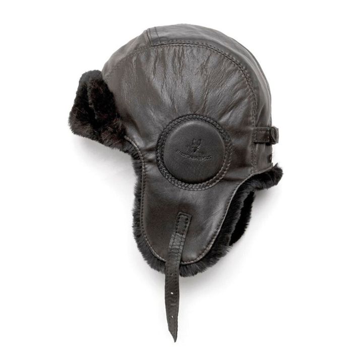 Шапка Harricana Aviator Hat With Upcycled Fur