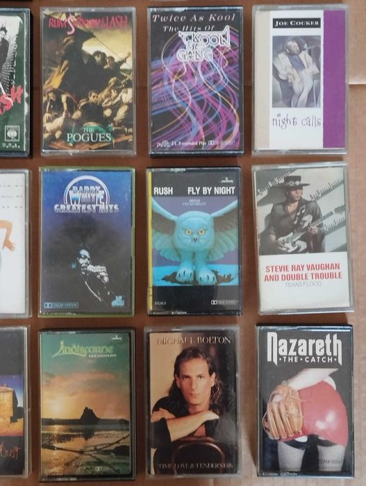 Várias Cassetes Antigas Internacionais #C03L01