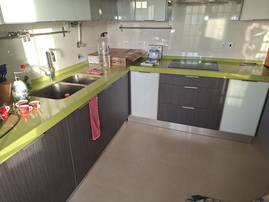 Pedra silestone life verde