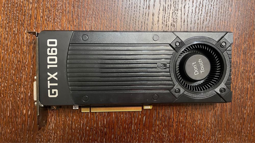 Zotac GTX1060 6GB GDDR6 blower