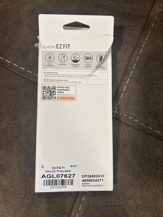 2 películas spigen + capa nova para S24