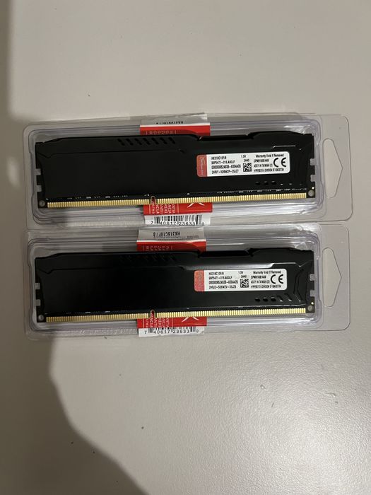 Оперативна пам'ять HyperX 16GB (2x8GB) DDR3 1866 MHz FURY