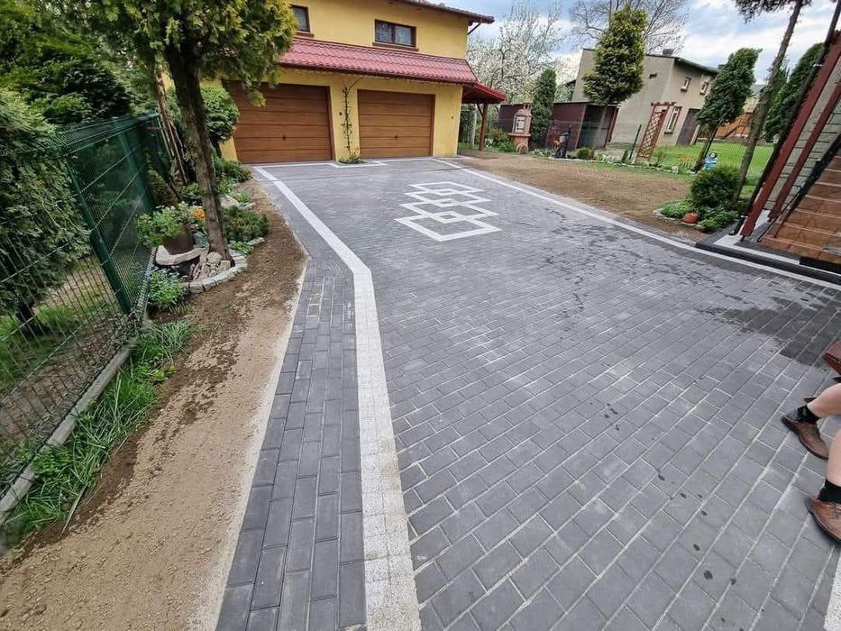 Usługi Brukarskie, Tarasy, Kostka Brukowa, Układanie kostki  Brukowej