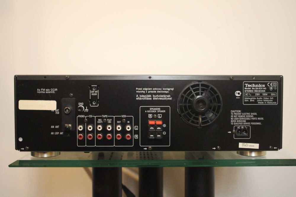 Amplituner TECHNICS SA-EX140 z pilotem