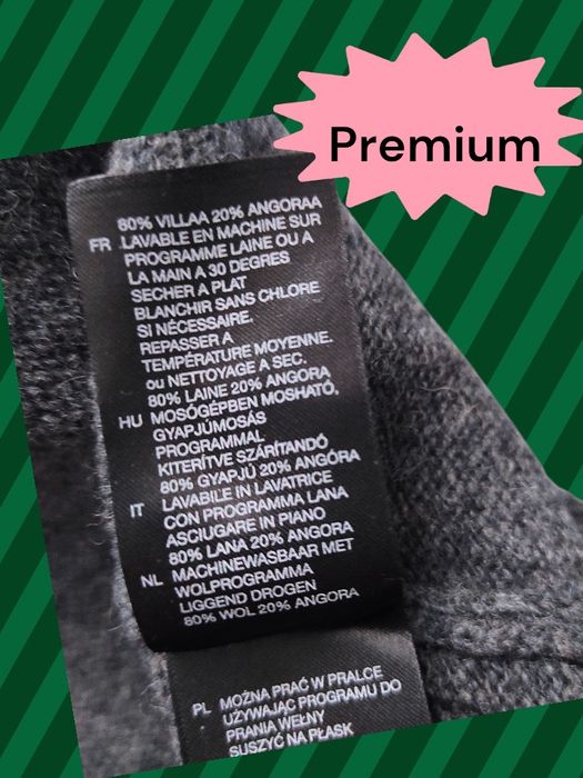 Ponczo wool & angora