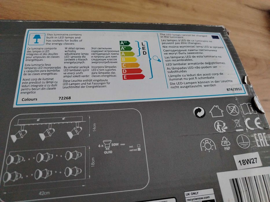 Lampa sufitowa Colours