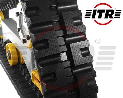 Гусениці гумові до екскаваторів  та навантажувачів