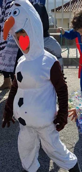 Fato Carnaval Olaf