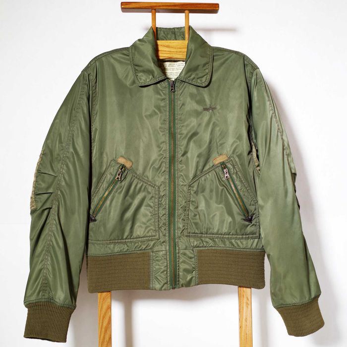 Куртка бомбер Alpha Industries CWU-45/P Flyers jacket 00s L розмір