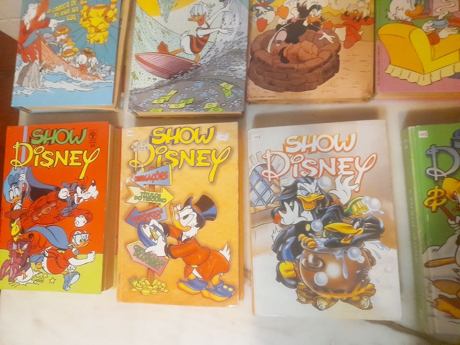 Conjunto de 15 Livros Banda Desenhada Disney Antigos