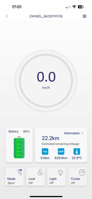 ZWHEEL Scooter eléctrica dobrável para adultos aprovada pela DGT