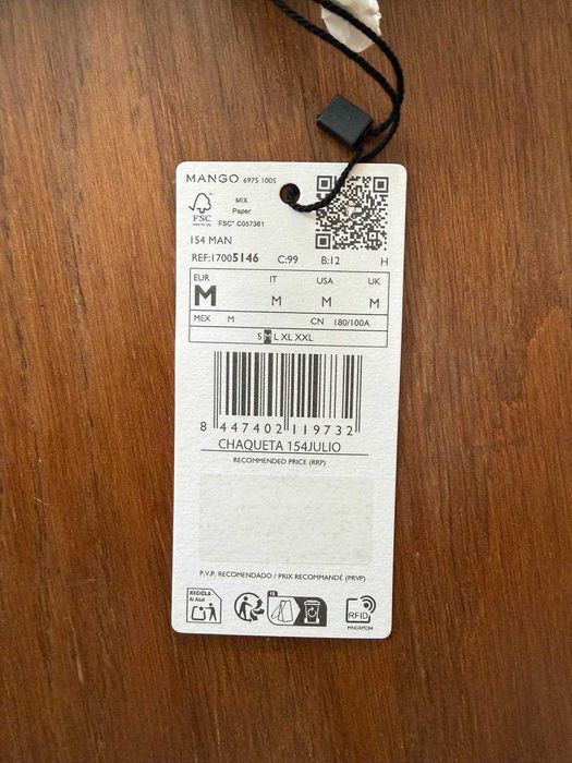 Куртка шкірянка Mango. Косуха, Нова