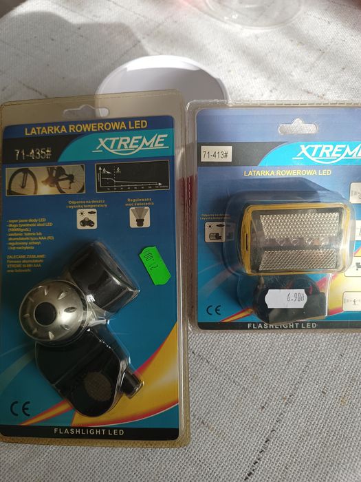 Oświetlenie rowerowe przód i tył LED