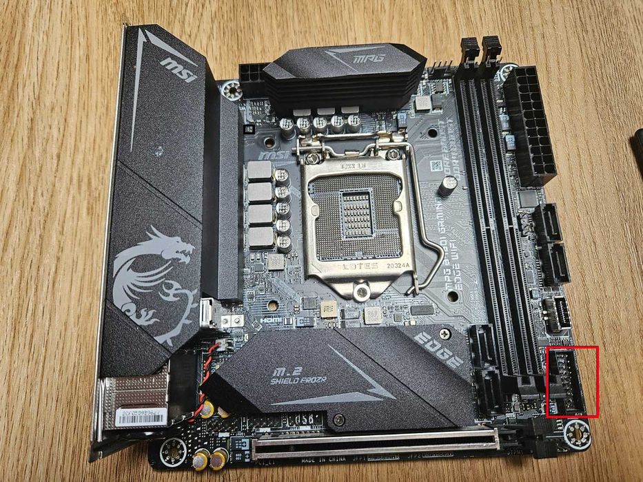 Płyta główna MSI MPG B460I GAMING EDGE WIFI