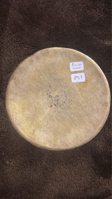 Patena liturgica raro contraste “ braga coroa”