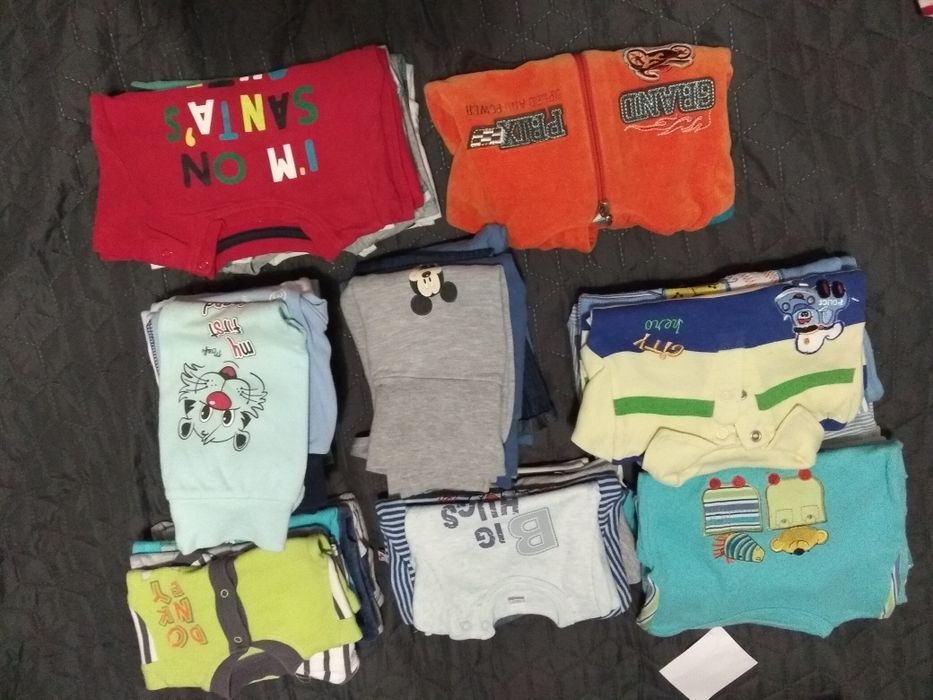 Mega wyprawka chłopięca w rozmiarze 56-62