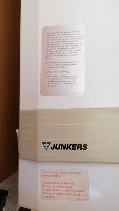 Esquentador a gás Junkers