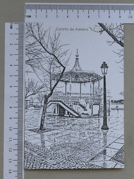 Postal - Coreto - Amora - olx X00036