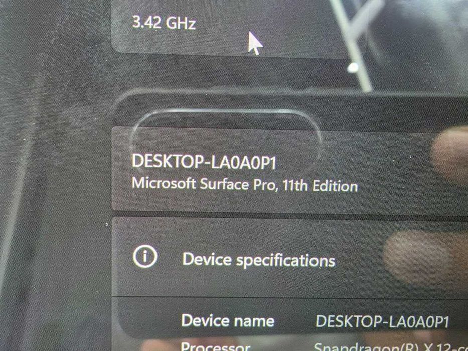 Microsoft Surface Pro 11 Edição Snapdragon X 512 GB 16 GB + teclado e caneta Surface Pen