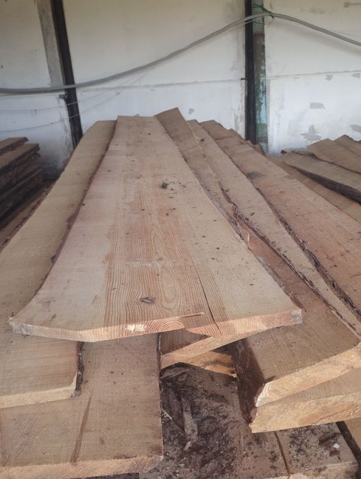 Суха столярна дошка необрізна і обрізна