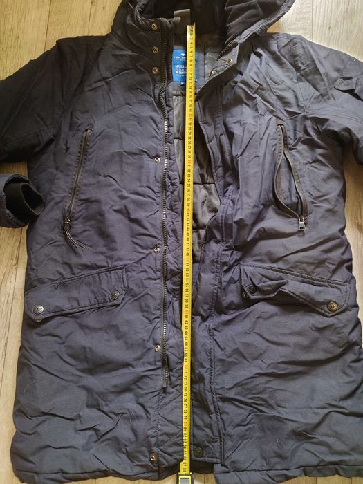 Тепла та легка зимова куртка парка tom tailor xl