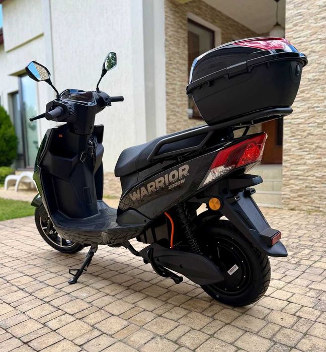 Електроскутер Corso Warrior LifePo4 30a 2000W 30AH Чорний