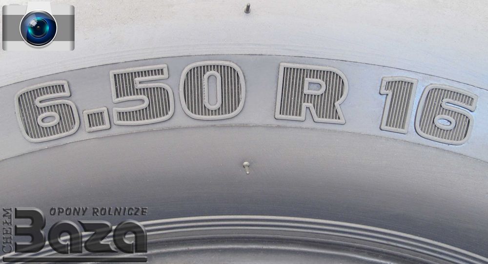 BAZA Opona 6.50/7.50 - 16 TECH Agro TUR- 5 Szeroka Mocna Gruba + TK !