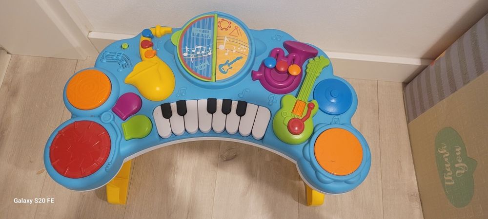 Zabawka interaktywna keyboard pianinko smyk