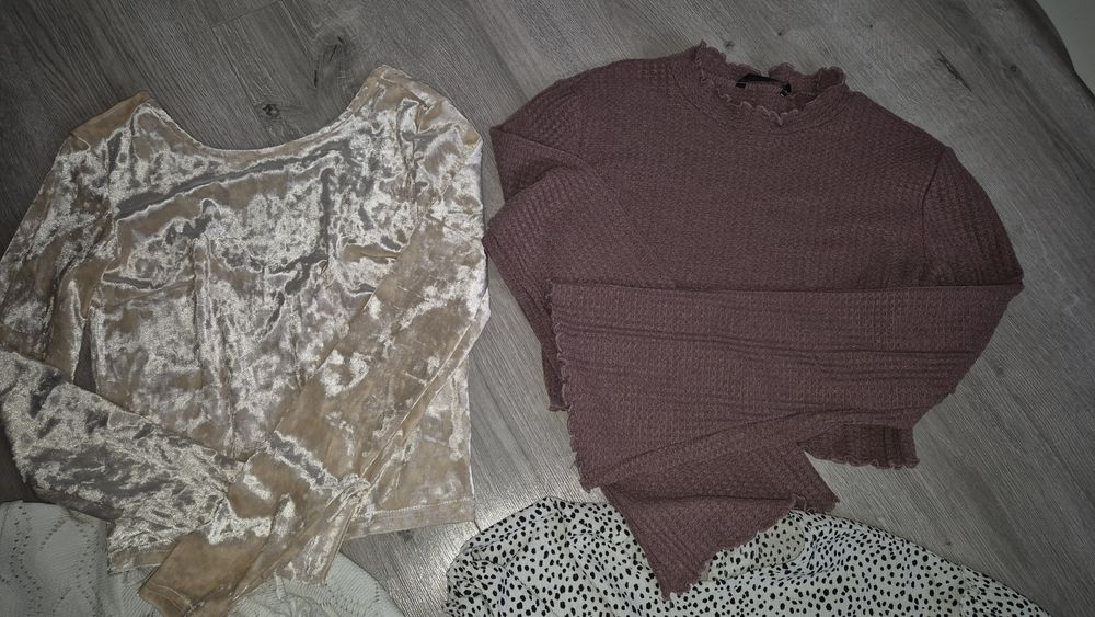 Zestaw bluzek krotkich