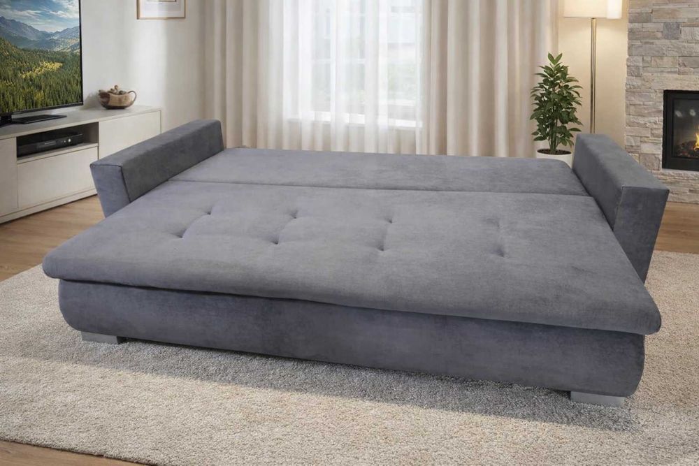 Wygodna kanapa MIA z bokami. Rozkładana | dowolna kolorystyka