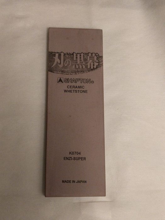 Pedra de afiar japonesa Shapton Pro grão #5000.