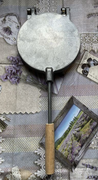 Вафельница форма для печенья на газу треугольник трикутник