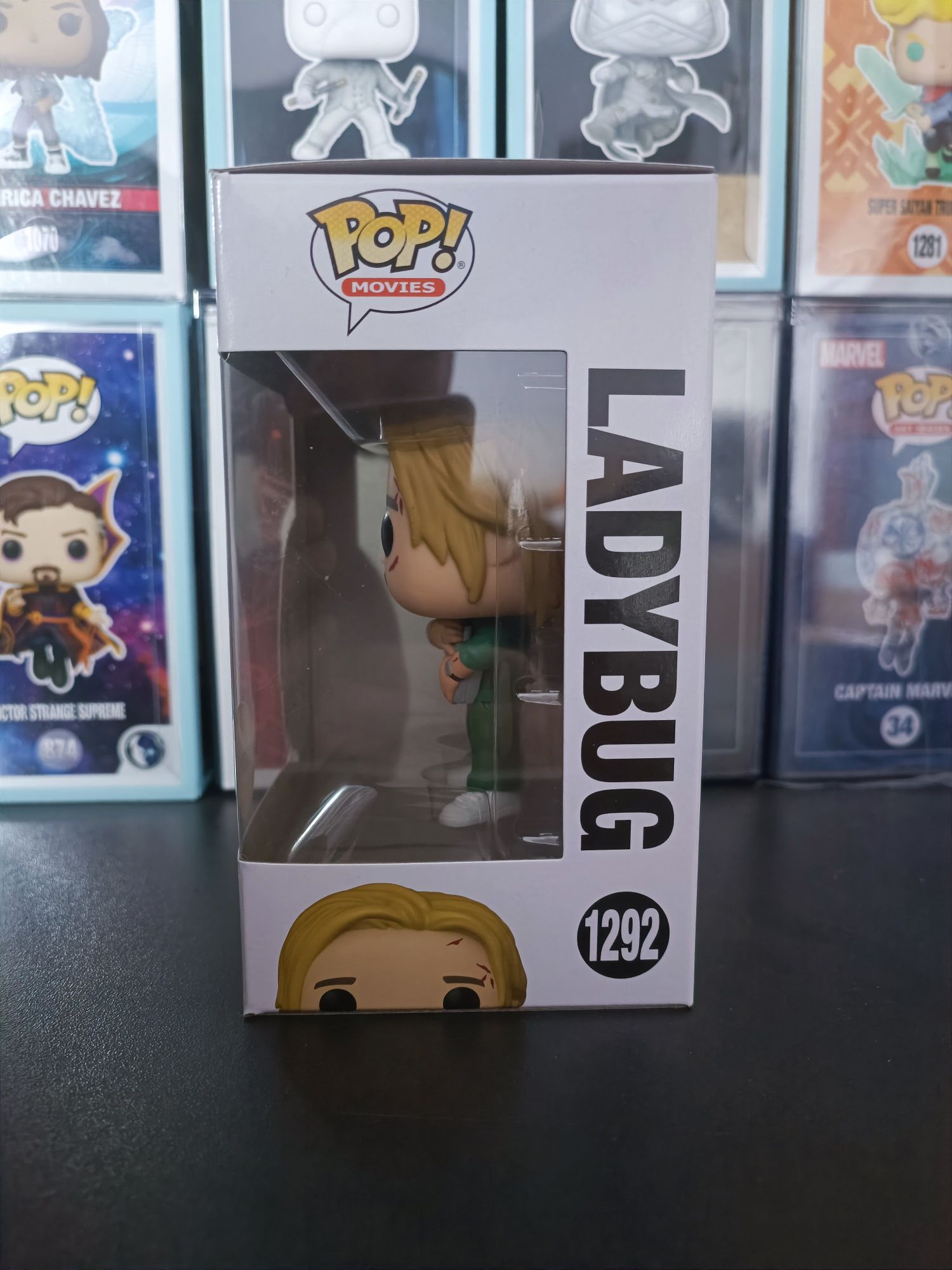 ブレットトレイン Funko レディバグ POP フィギュア Chase版 Amazon.com: Funko Pop Movies: Bullet Train - Ladybug - 1/6
