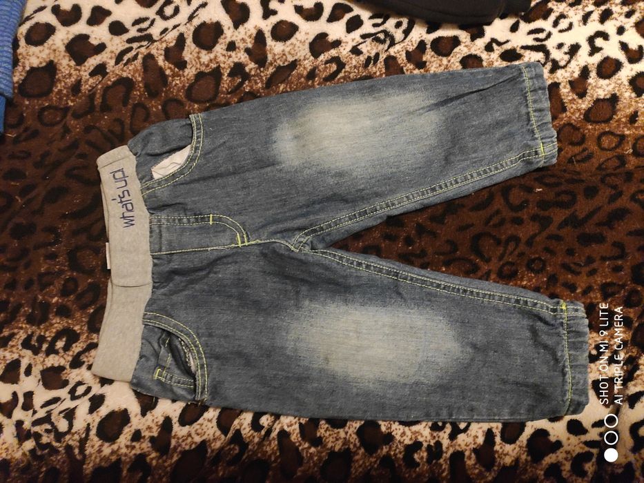 Джинсы с подкладкой на 12 месяцев