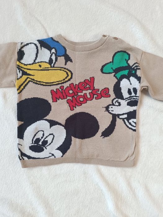 Sweterek Mickey Pluto Donald HM 74