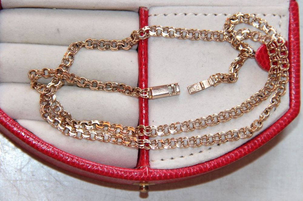 złoty łańcuszek łańcuch złoto 585 apart damski męski